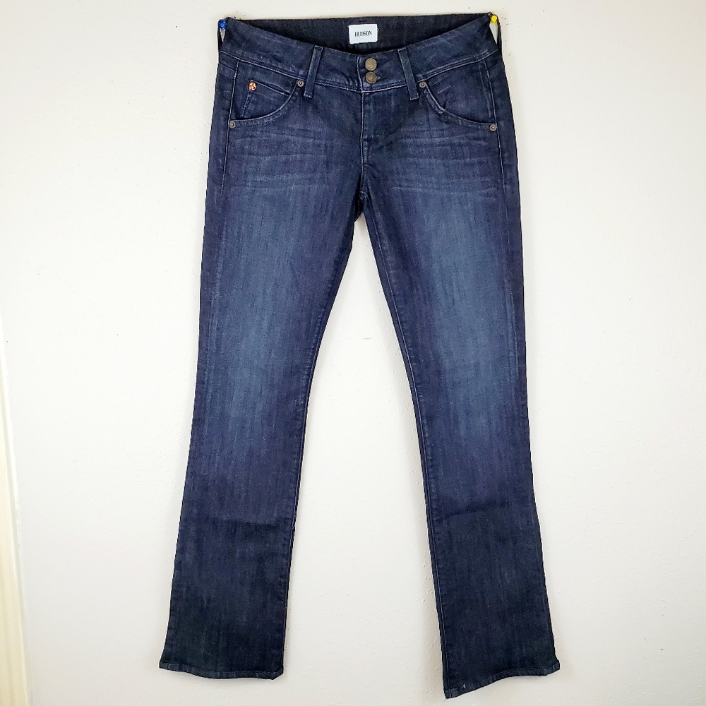 HUDSON Beth Baby Bootcut Jeans SZ 26!